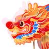 Chinese Year Dragon Lantern, LED Decoration, Unfinished Ornament for Children, Holiday
