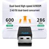 AX900 WiFi6 и Bluetooth 5.4 Двухантенный USB Сетевой Адаптер
