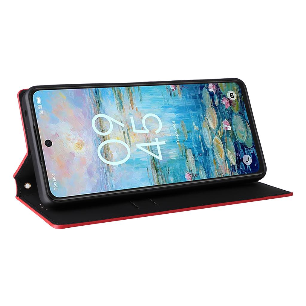 For TCL 50 Pro Nxtpaper 5G/50 Nxtpaper 5G/TCL P10/60 XE Wallet Case Rhombus Imprinted Leather Phone Cover