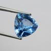 Natural Blue Sapphire Loose Gemstone Trillion Cut 5.15 ct September Birthstone for Gem Collections
