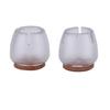16pcs Table Socks Round Bottom Silicone Pads Chair Leg Caps Furniture Feet Non-Slip Covers
