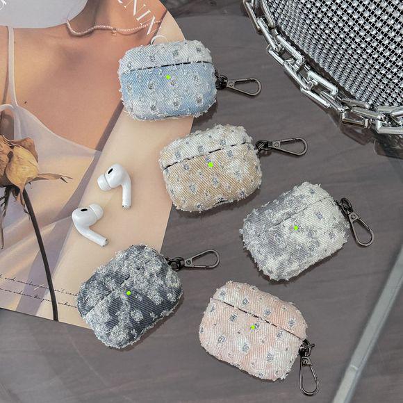 Водонепроницаемый защитный чехол из искусственной кожи для AirPods Pro 2