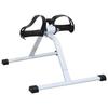 Mini Exercise Bike - vidaXL - Compact - Silver - Mechanical Resistance - Fitness