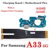 Основной гибкий шлейф USB-порта зарядки для материнской платы Samsung a21s a217f A30s a307f A32 4G a325f a325m A33 5G a236b a70s a707f