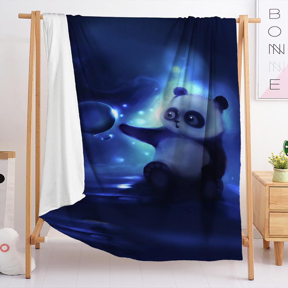 Blankets Cute Panda Blankets Flannel Bedroom Office Blankets Cover Blankets For All Seasons