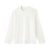 PurCotton Men's Brushed Cotton Thermal Stand-Collar Long Sleeve T-Shirt
