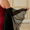 1 pair Chiffon Fabric Arm Covers Flare Shape Detachable Cuffs Fake Sleeves  Bridesmaids