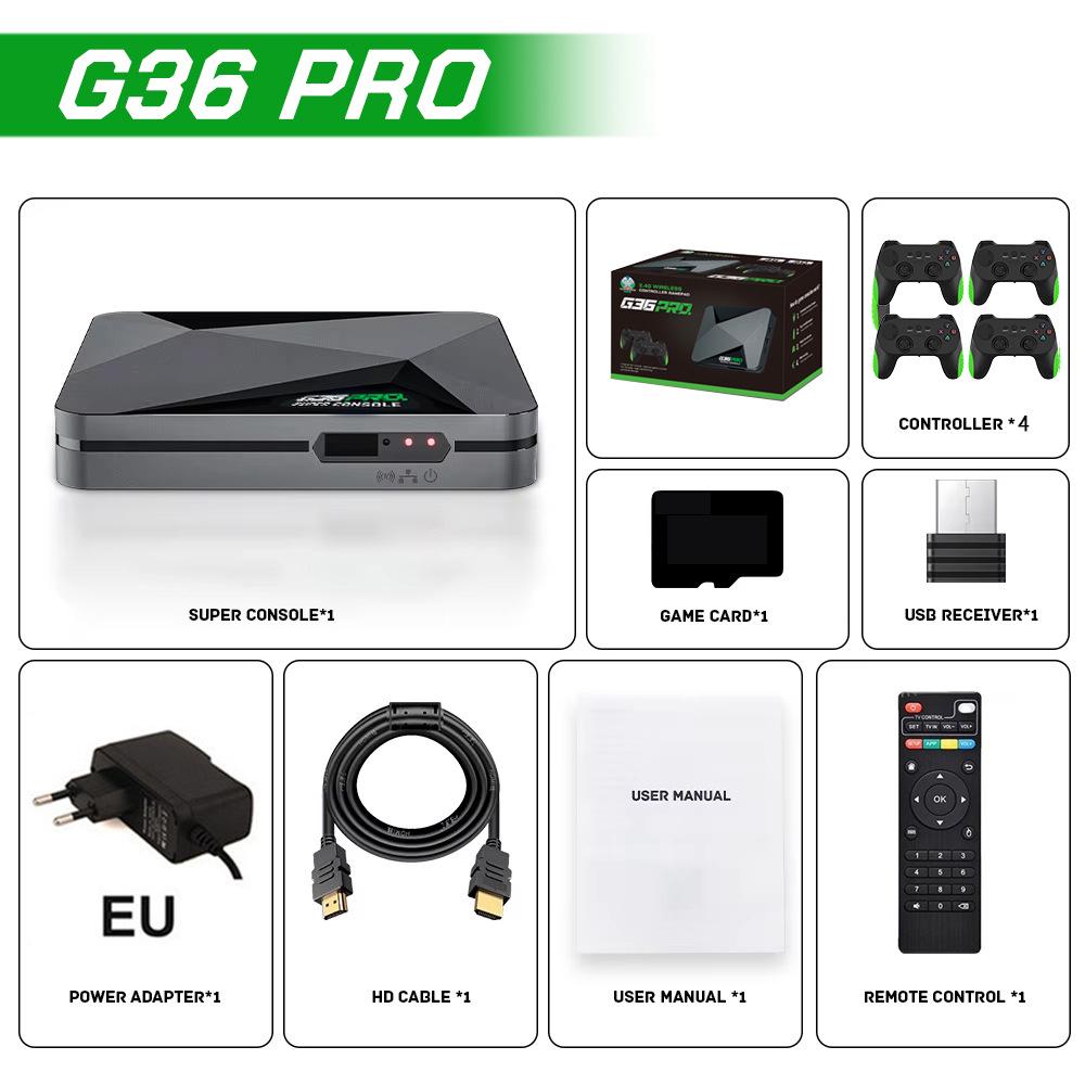 GameBox G36 Pro: Игровая консоль для ТВ с двойной системой