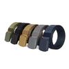 POM Outdoor Non-Magnetic Plastic Buckle Nylon Belt - Versatile, Breathable, Lightweight, Classic Camouflage Design.