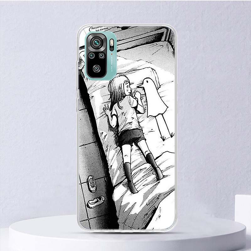 Мягкий чехол Oyasumi Punpun для Xiaomi Redmi Note 14 13 12S 11S 10S 12 Pro Plus Чехол для телефона 11 10 11E 11T Note14 Оболочка Coque Note1