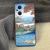 Японская Укиё-э Чехол для телефона для OPPO Reno 12 F 13 13F 11 8T 7 8 10 Pro OPPO Find X8 X6 Pro X3 X5 Lite Чехол