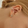 Серебряный Кафф с Распускающимся Маргариткой Lunne из Кубического Циркония #Lse15