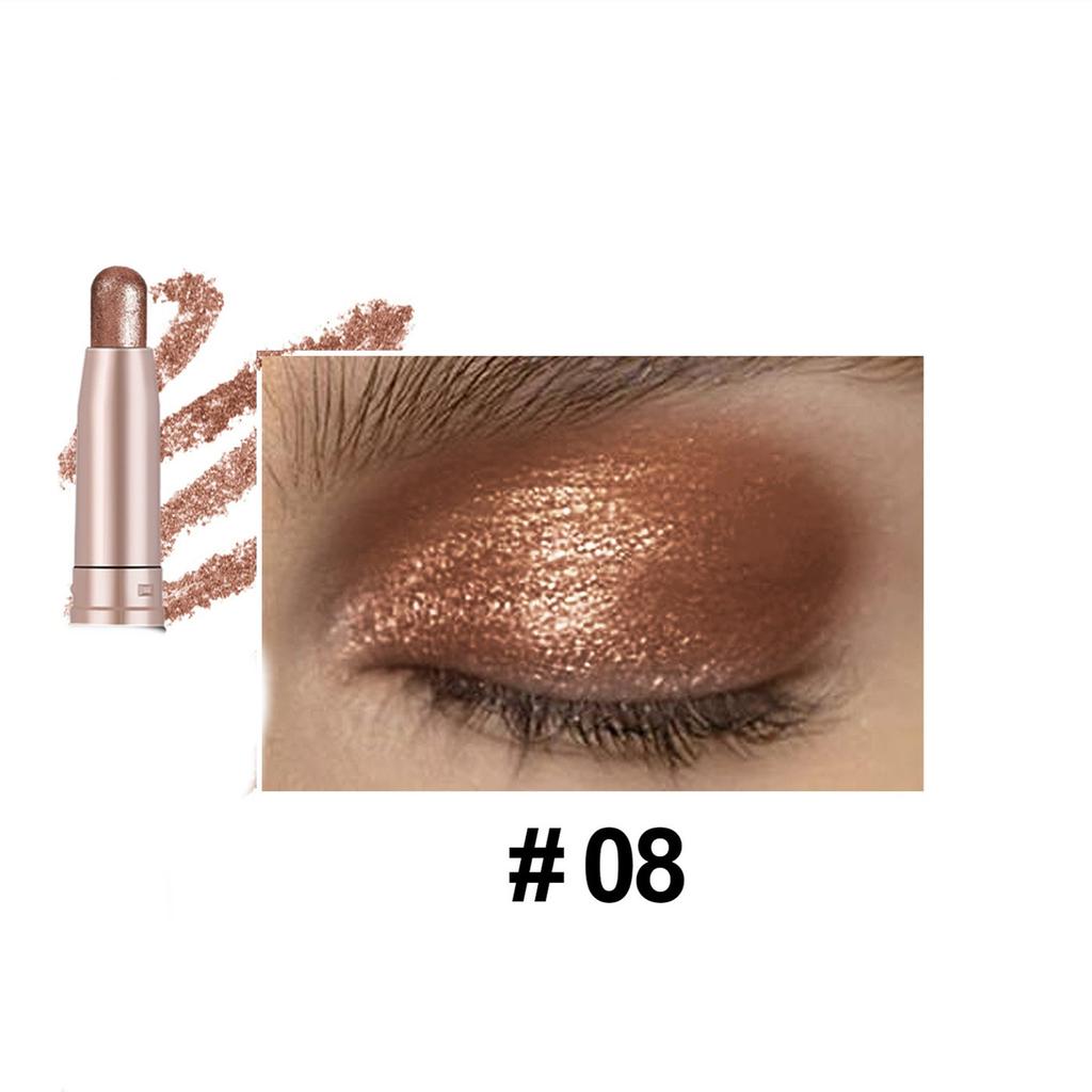 Waterproof Pearlescent Shiny Eyeshadow Gel Pen Pencil for Women