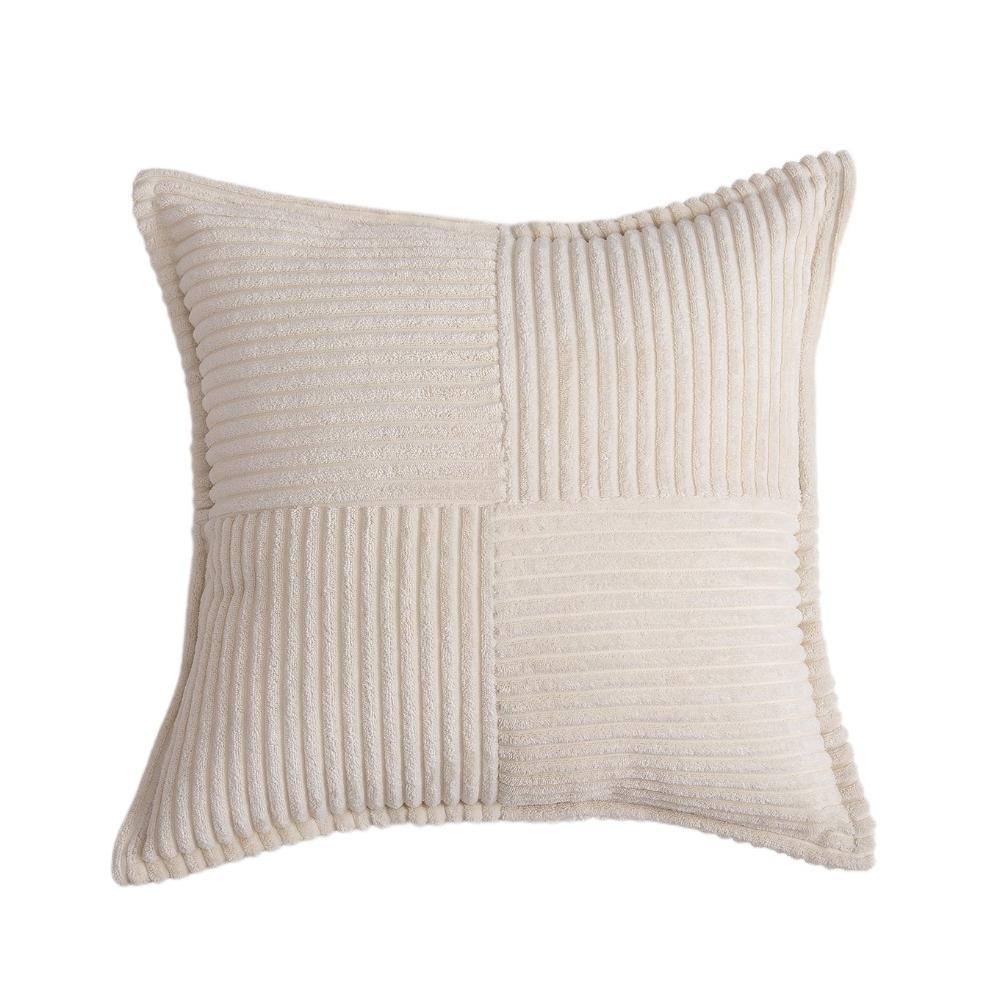Домашний декор INS Style Corduroy Striped Наволочка Solid Color 45CM Throw Наволочка Classic Наволочка для дивана/кровати