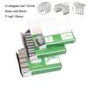 1000Pcs Tools Staples Nails For Interior Decoration Wood Processing Fixed Line Tools U Door T Shape Nails