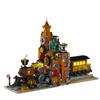 Train Lighting Building Bricks Set-1252 Pieces for Adults and Teens-Unique Gift for Home Deceo, Bookend
