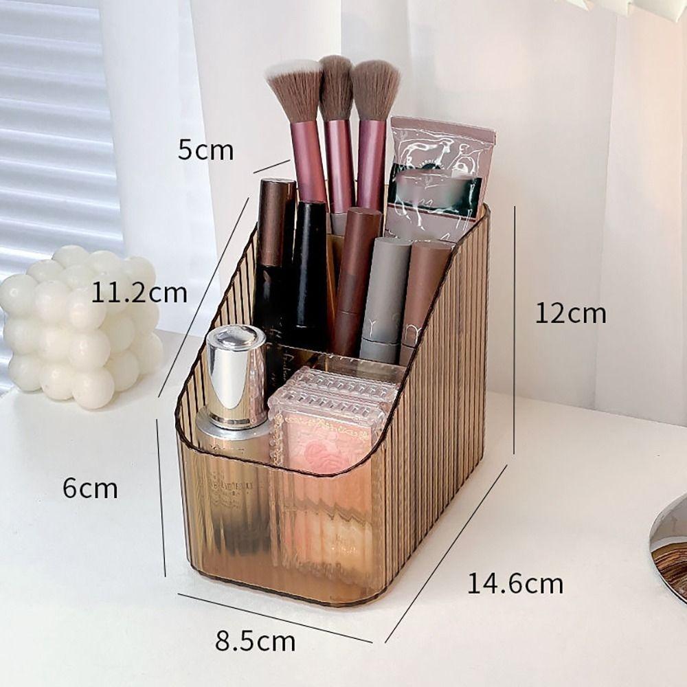 Lightweight Makeup Organizer Plastic Cosmetics Storage Rack New Versatile Storage Box