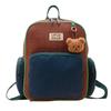 Charming Cute Canvas Backpack For Boys And Girls Comfortable Lightweight Design Perfect For Kids