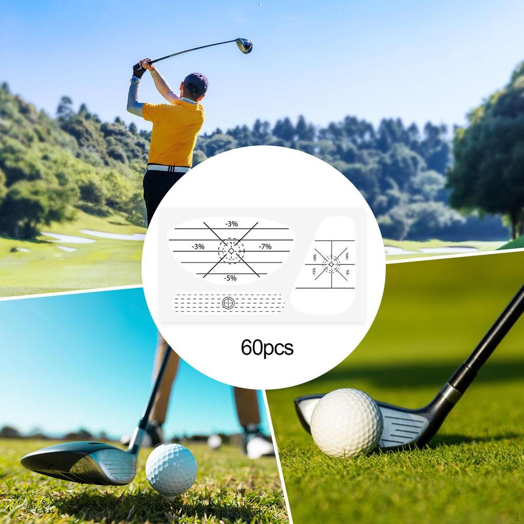 ,60 Pieces Tape Stickers Consistency Analysis Equipment Accessories