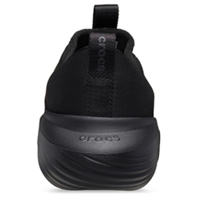 Crocs Comfortable Versatile Non-Slip Lightweight Low-Top Running Shoes Unisex Sneaker Black 210500-060