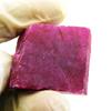 Genuine Beautiful Red Ruby Rough 81.5 Ct Natural CERTIFIED Loose Gemstones
