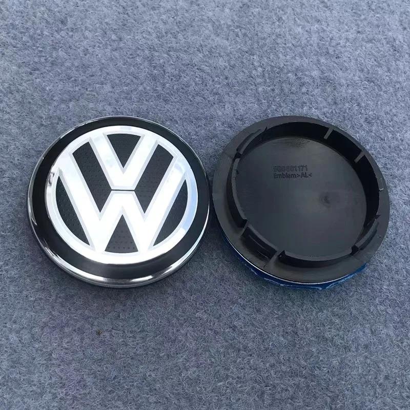 2026 Горячий Для VOLKSWAGEN VW 56/65мм Колпачок ступицы колеса VW Накладка на ступицу Значок Эмблема Аксессуар для автомобиля Для Volkswagen VW Jetta Atlas Eos C