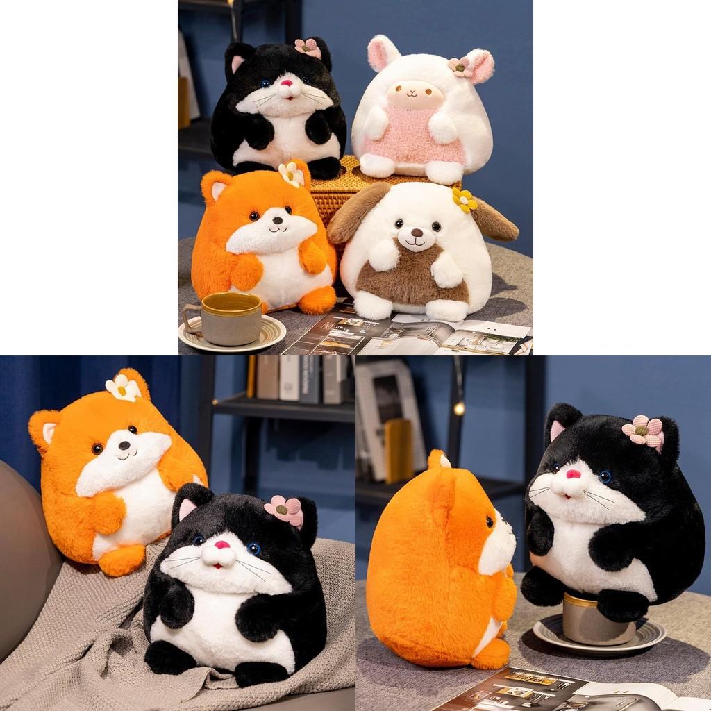 Очаровательная мягкая игрушка-собака, мягкая, милый зверек, кукла, подарок для детей, идеально подходит для игры