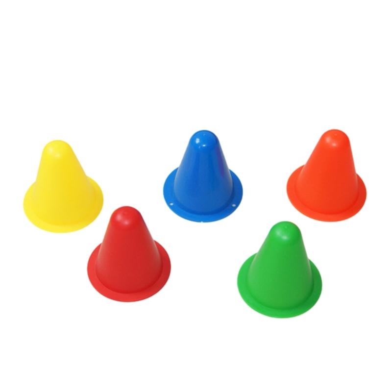 10 Pcs Skate Marker Cones Sports Training Cones Plastic Marker Training Cones for Roller Skating and Skate Practice