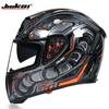 JIEKAI Electric Car Helmet Men's And Women's Full Helmet Double Lens Anti Fog Motorcycle Personality Cool Safety Helmet