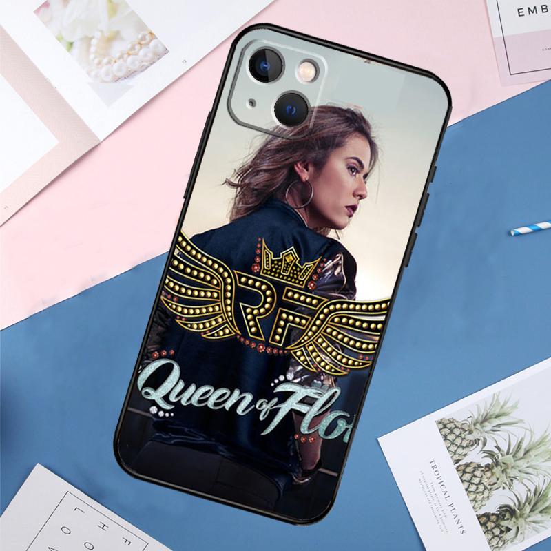 The Queen of Flow TV Soft Case For iPhone 14 13 11 12 15 16 Pro Max Mini X XR XS Max Plus Full Cover