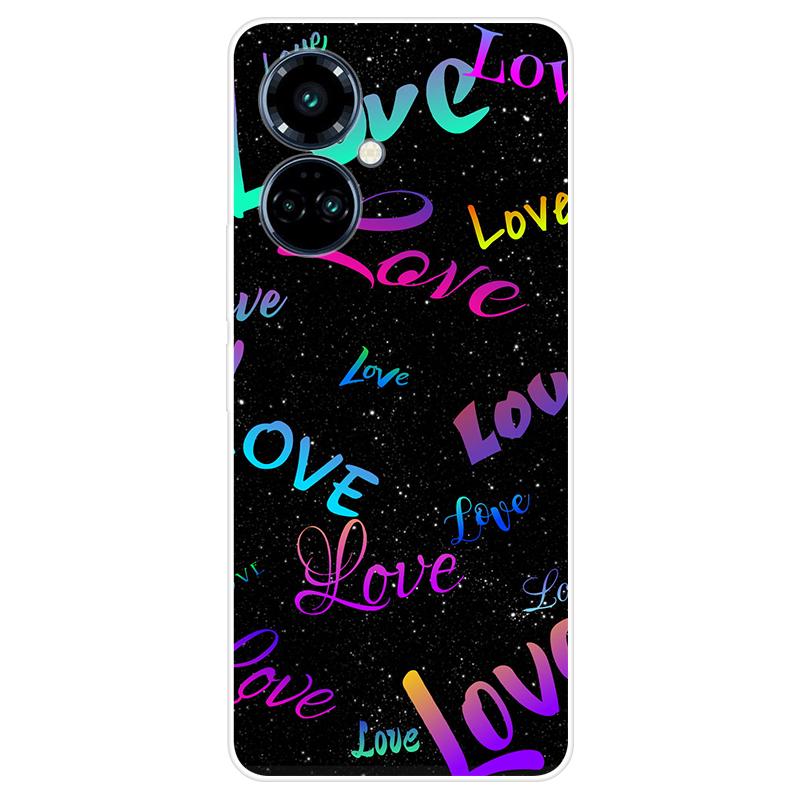 Для Tecno Spark 9 Pro Spark9 Pro чехол Мягкая силиконовая задняя крышка Чехол для телефона с рисунком из мультфильма Разнообразие