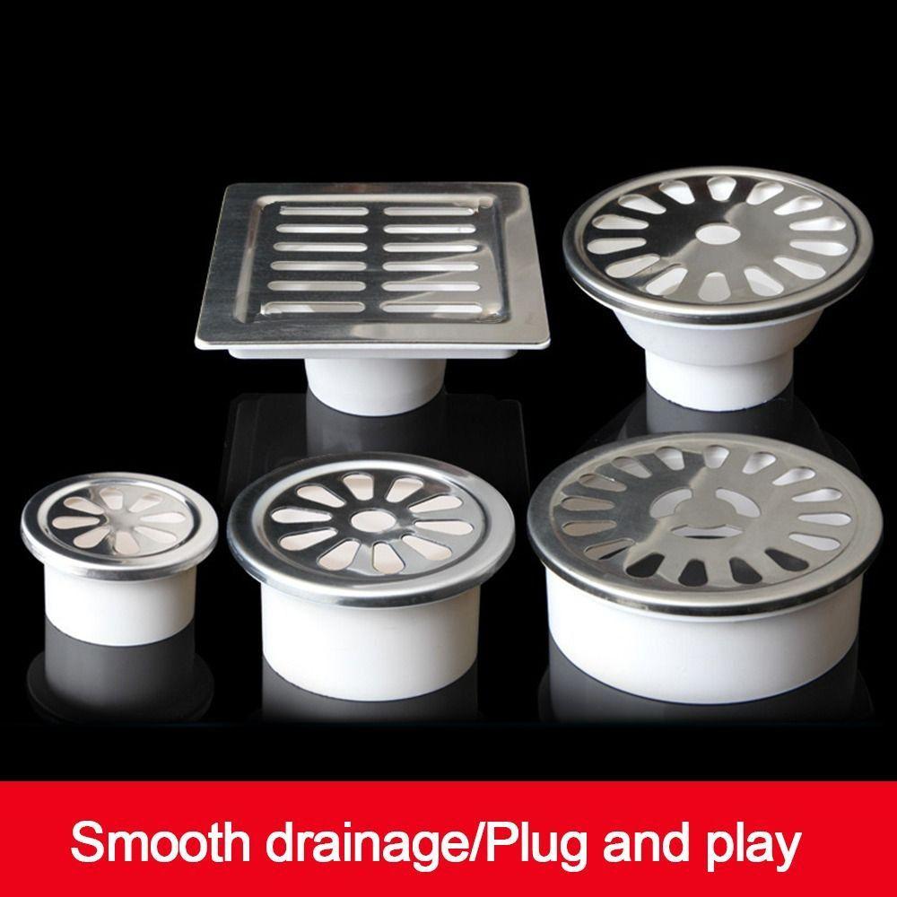 Anti-blocking Balcony Drainage Cover NEW Outdoor Rain Pipe Cap Drainage Plumbing Fitting