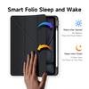 DUX DUCIS Magi Series for iPad Air 11 (2025)/(2024)/Air (2020)/(2022) Case Auto Wake/Sleep PU Leather+PC+TPU Tablet Cover