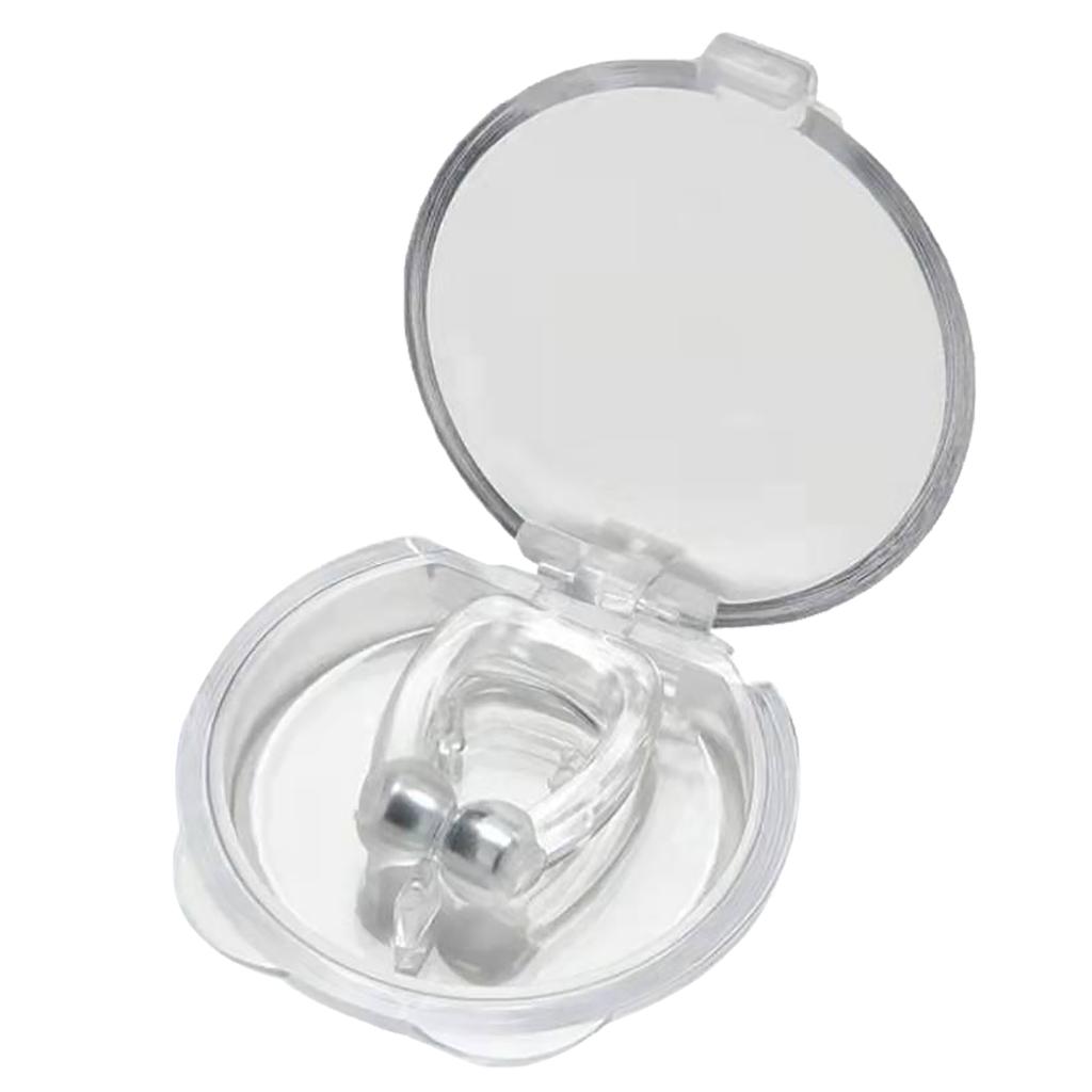 Anti Snoring Clip Mini Portable Soft Silicone Nose Snore Clip for Improve Sleeping