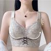Бюстгальтер большого размера, женское тонкое нижнее белье, собранное вместе, чтобы собрать бюстгальтер с электронной чашкой, необычное нижнее белье, чувственное женское нижнее белье