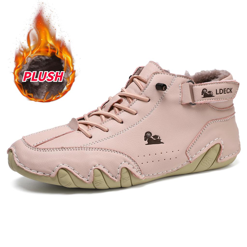 Зимние бархатные ботинки Мартина большого размера, мужские термохлопковые ботинки с высоким верхом, мужская спортивная и повседневная обувь