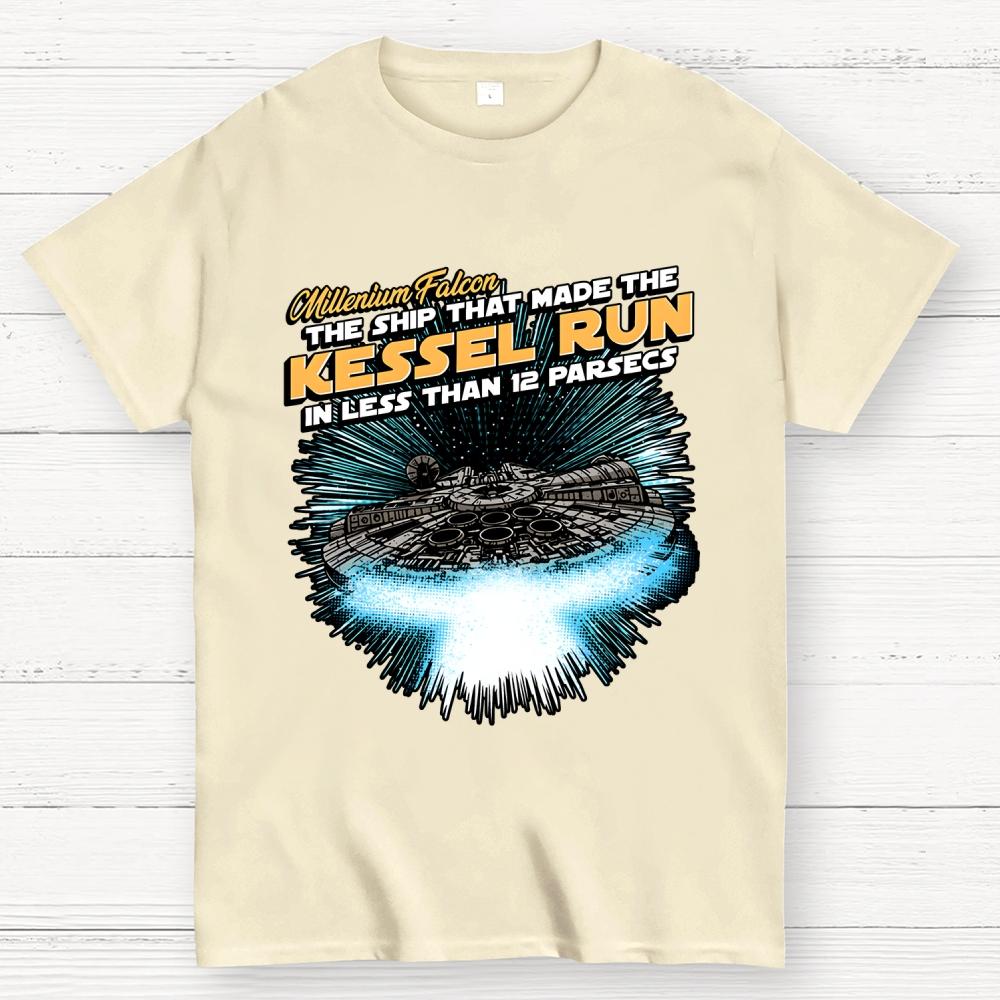 12 Parsecs Cotton Summer Casual Cool Loose T-Shirt