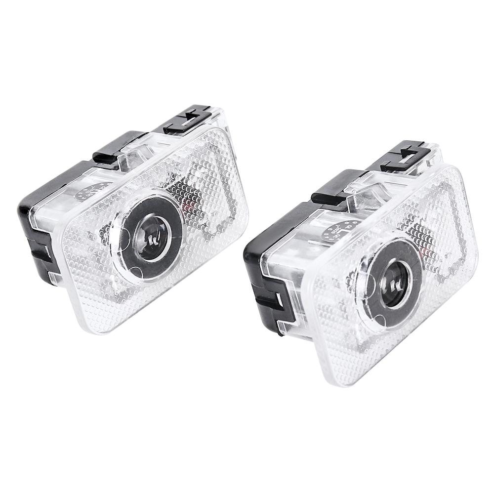 2PCS LED Car Door Interior Projector Welcome Ghost Shadow Light Accessories For VOLVO S60 S80 S90 XC40 XC60 XC90 V40 V60 Rdesign AJ7