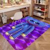 Huggy Wuggy Print Rug, Washable Floor Carpet, For Entryway Dorm Laundry Room Office Study, Home Decor Birthday Christmas Gift