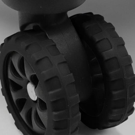 8 Pcs Luggage Caster Cover Thick Reduce Noise Caster Protection Prevent Scratches Non-slip Suitcase Wheel Covers Wear-Resistant Waterproof Wheel