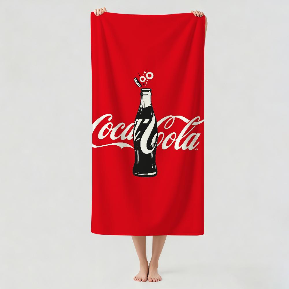 Модный принт C-CoCa C-ColaS Полотенце Сушильное Банное Полотенце Применимо Для Легкого Плавания Кемпинга Йоги Пляжа Выход