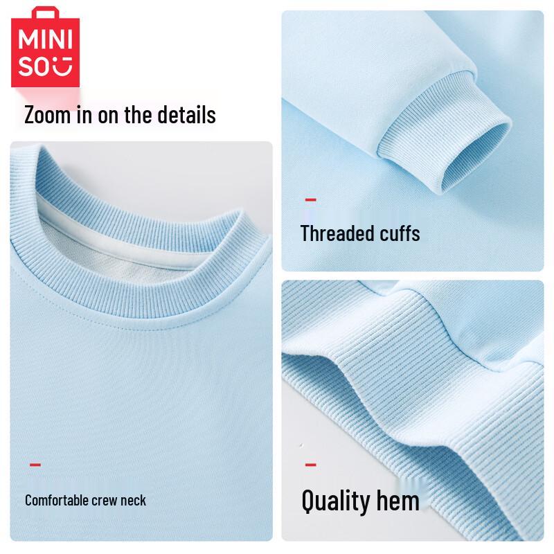 MINISO Повседневная толстовка с длинным рукавом для девочек