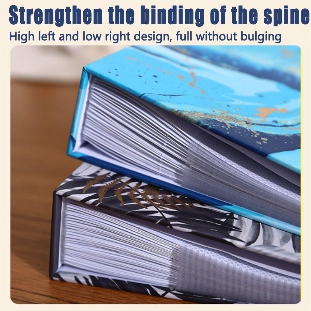 Interleaf Style 6-inch Photo Album Writable Vintage Photo Album  Creative Storage