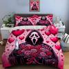 3PC Gothic Love Art Print Bedding Set Duvet Cover 1 Duvet Cover 2 Pillowcases Adult and Children Bedding Set Luxury Gifts