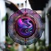 10 Inch Wind Spinner No Batteries Needed Double Sided Design with 360 Rotating Hook for Garden Patio Yard Decor Gift for Family Friends Mom Wife