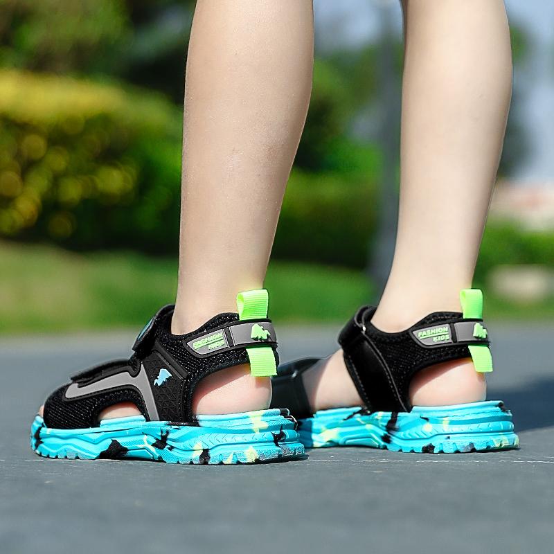 Летние сандалии для девочек Пляжная обувь Тапочки Спортивная обувь для подиума Обувь для активного отдыха на реке Детские сандалии