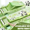Double Layer Pencil Case with Combination Lock Pen Bag Cartoon Stationery Organizer  School Office
