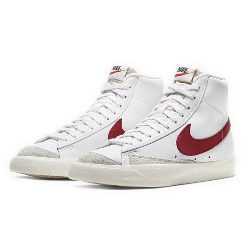 Nike Blazer 77 Vintage Mid White Worn Brick Women's Sneakers Skateboard Shoes CZ1055-102