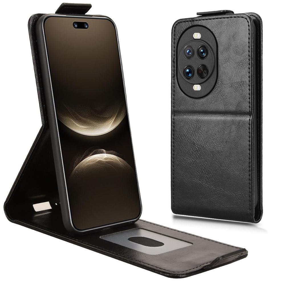 For Huawei Nova 14 Pro 5G Stand Case Magnetic Clasp Vertical Flip Leather Phone Cover with Card Holder