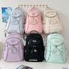 Minimalist Nylon Cute School Backpack For Teens College Schoolbags Students